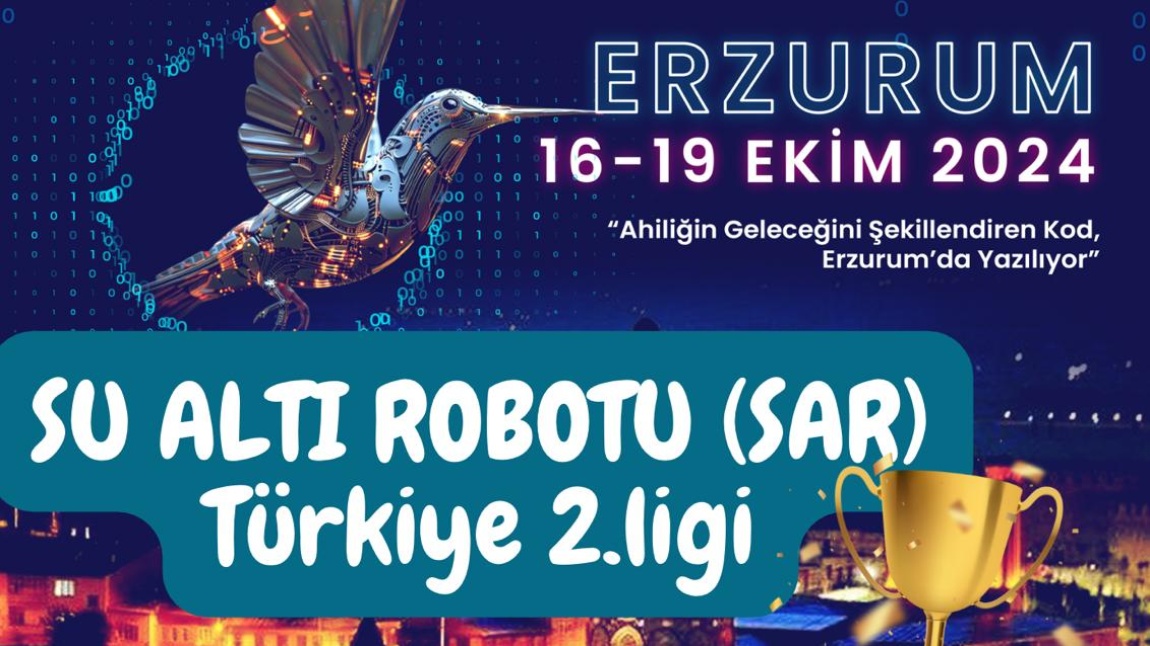 16. Uluslararası Meb Robot Yarışması Su Altı Araç(SAR) Kategorisi Türkiye 2.liği