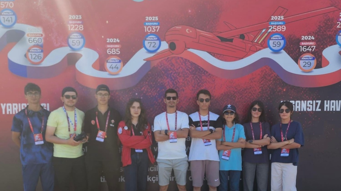 Karatay Fen Lisesi Öğrencilerinden TÜBİTAK & TEKNOFEST Katılımı-Liseler Arası İha Yarışması